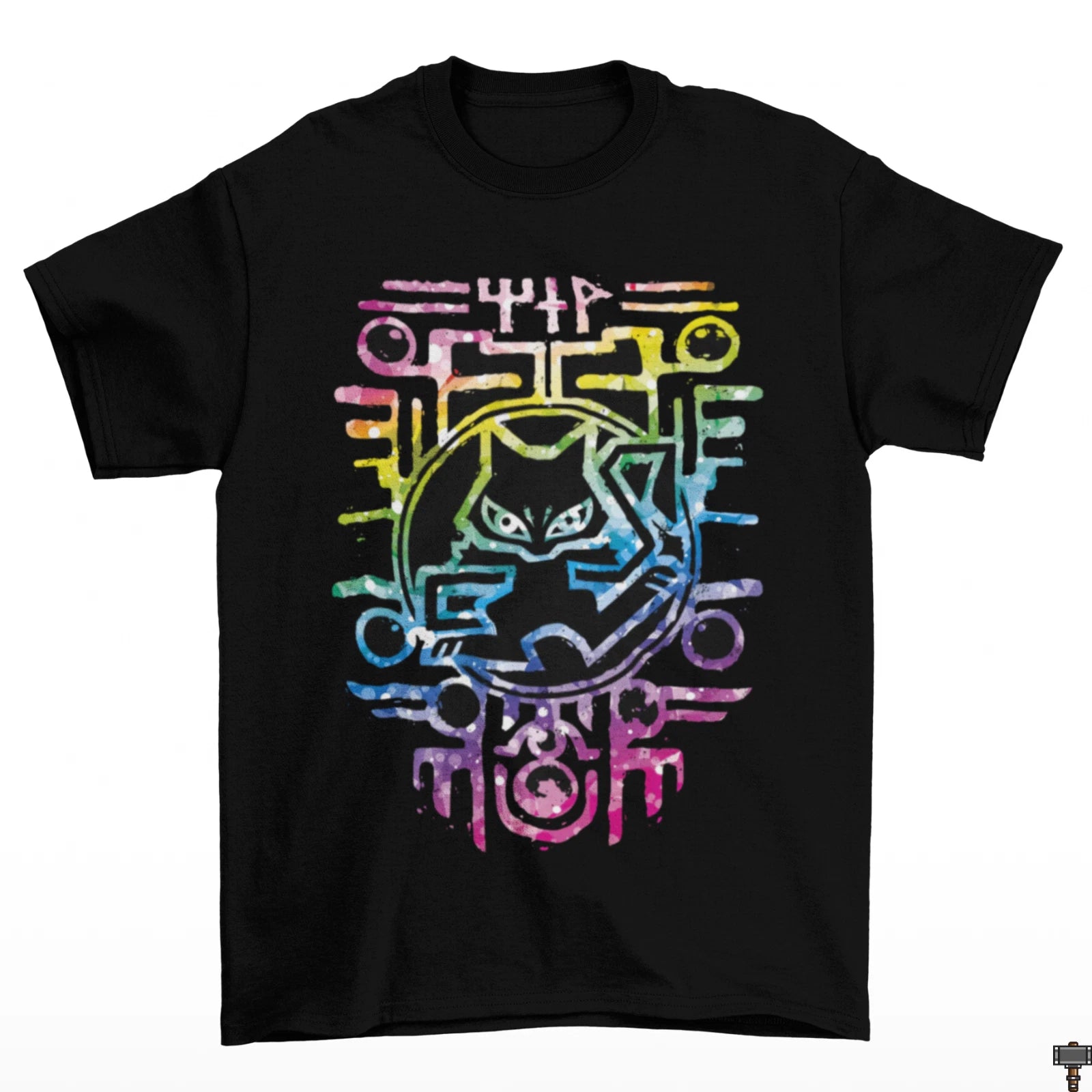 Ancient Mew Game Adult Black T-Shirt Cotton Anime Gameboy Legendary Card Movie