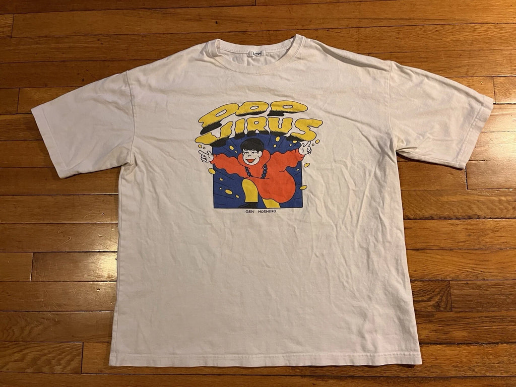 Gen Hoshino Pop Virus Shirt Men’s Large White