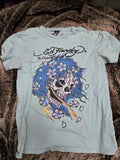Ed Hardy By Christian Audigier Vintage T Shirt Y2K Top 2000’s