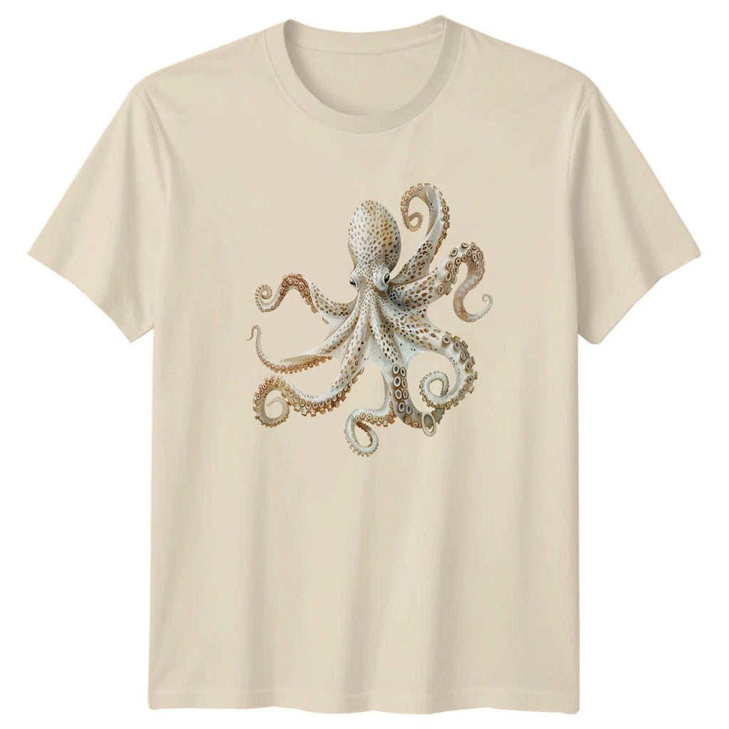 Octopus T-Shirt Boho Underwater Wildlife Gift For Him And Her