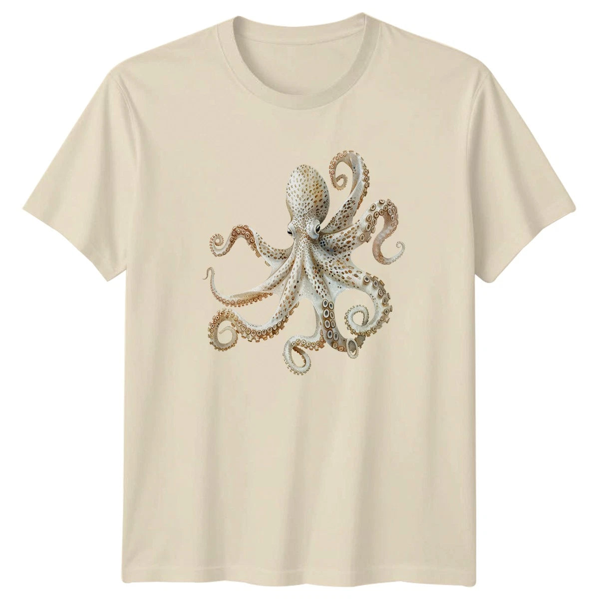 Octopus T-Shirt Boho Underwater Wildlife Gift For Him And Her