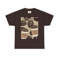 Good Morning Coffee Cups T-Shirt | Retro Caffeine Graphic Tee