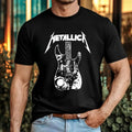 Metallica UK Tour 2026 T-Shirt Heavy Metal Band Music Fans Electric Guitar Top