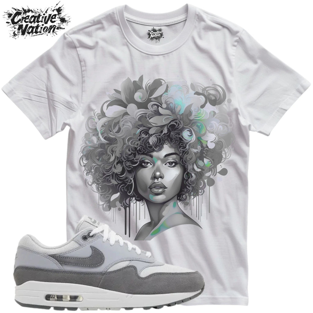 Shirt To Match Air Max 1 '87 Photon Dust Wolf Grey Unisex Tee Afro Shirt