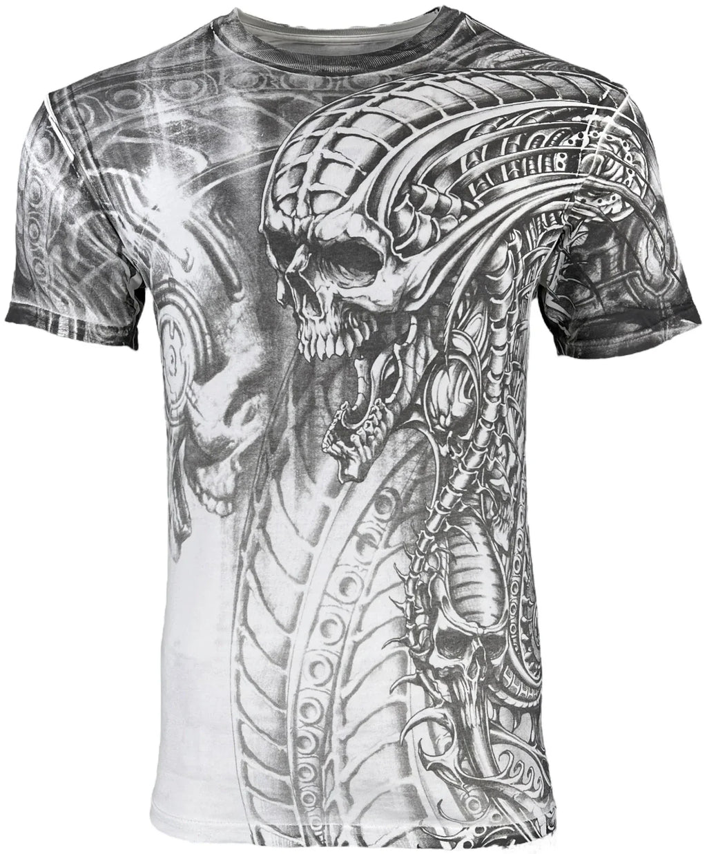 Xtreme Couture By Affliction Men's T-Shirt Proto Metal White S-6XL