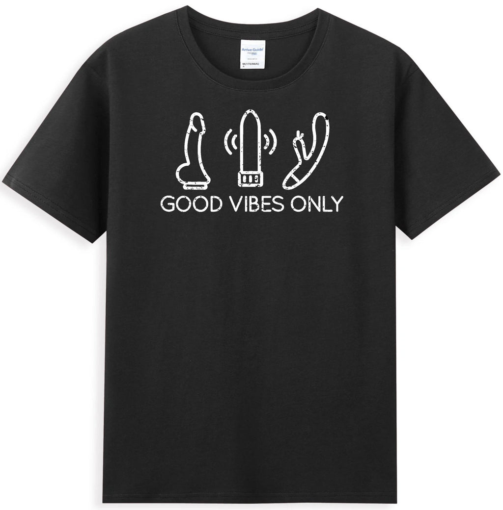 Good Vibes Only Funny Meme Sarcastic Quote T-Shirt