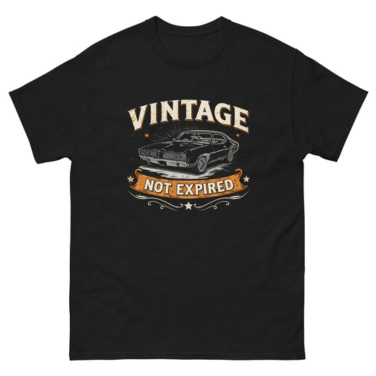 Vintage Funny Car Graphic Unisex classic tee