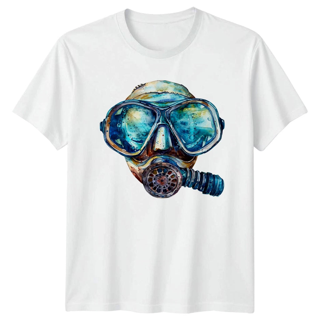 Scuba Diving Mask T-Shirt Ocean Conservation Diver Birthday Gift For Him