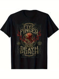 5FDP 100 Proof T-Shirt - Official Five Finger Death Punch Band Merchandise - Hea