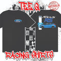 Ford Focus RS Cartoon ~ Premium Black Gildan Cotton Tee