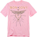 Bon Jovi Greatest Hits T-Shirt S-4XL, Pink