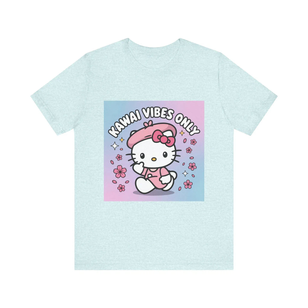 Kawaii Vibes Tee, Cute T-Shirt for Anime Lovers, Graphic Shirt, Gifts for Friend