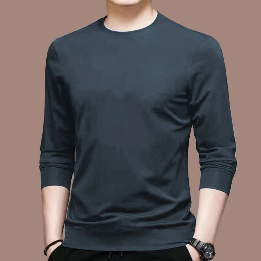 Mens Male Daily Muscle Activewear Skin-friendly Undershirt Workout Tee