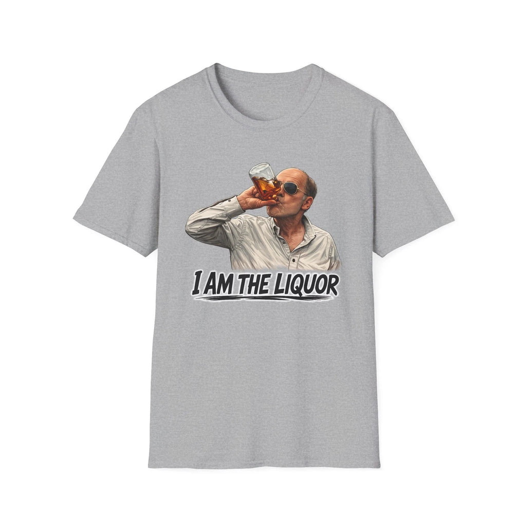 I Am The Liquor Jim Lahey T-Shirt | Drinking Humor, Cocktail Tee