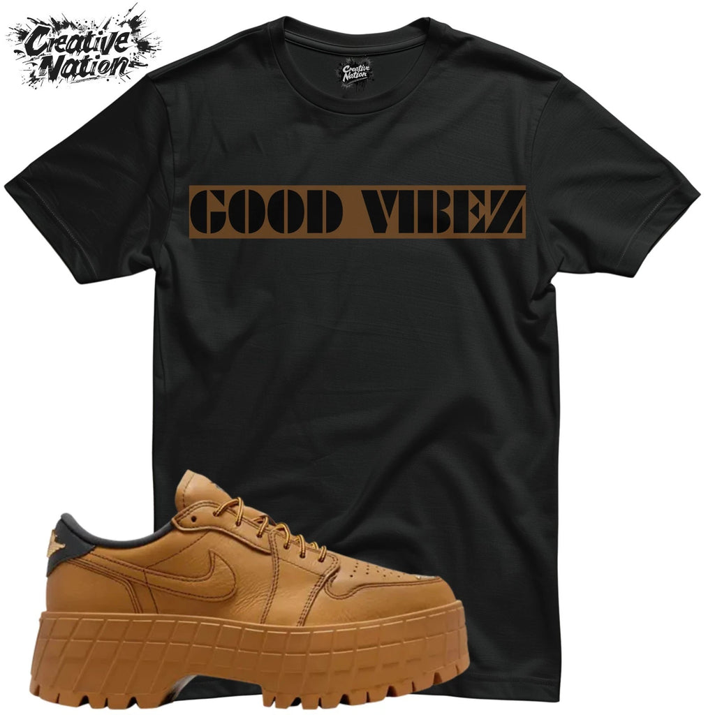 Shirt To Match 1 Low Brooklyn Wheat Unisex Tee Sneaker Shirt Good Vibez Shirt