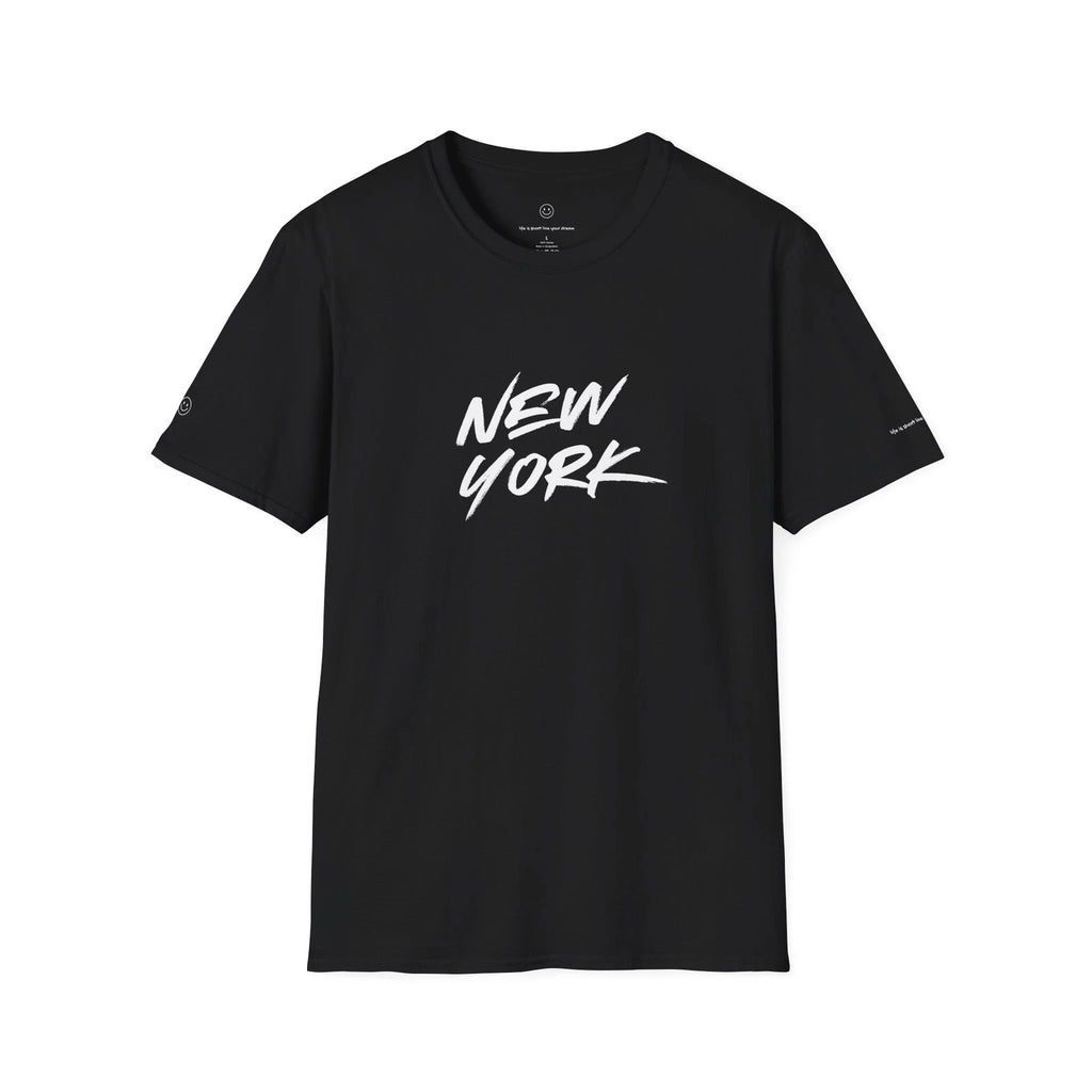 NEW YORK T-Shirt Minimalist Luxury Travel Tee Unisex Streetwear Casual Shirt