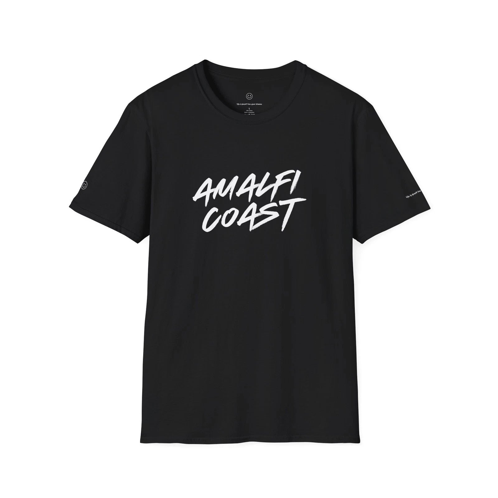 AMALFI COAST T-Shirt Minimalist Luxury Travel Tee Unisex Casual Shirt