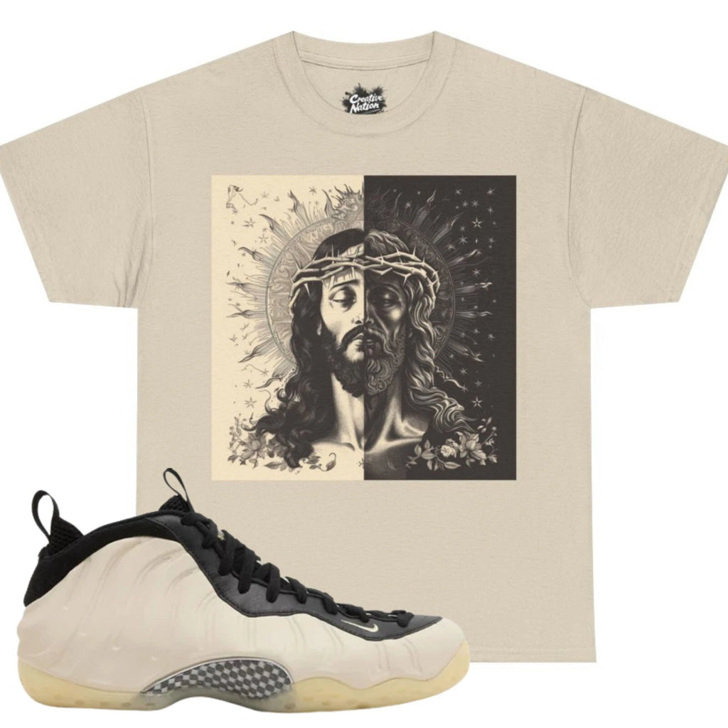 Shirt To Match One Light Orewood Brown Unisex Tee Jesus Shirt Gift