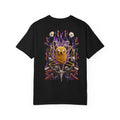 Psychedelic Magic Dog Graphic Tee - Trippy Aesthetic Heavyweight Cotton T-Shirt