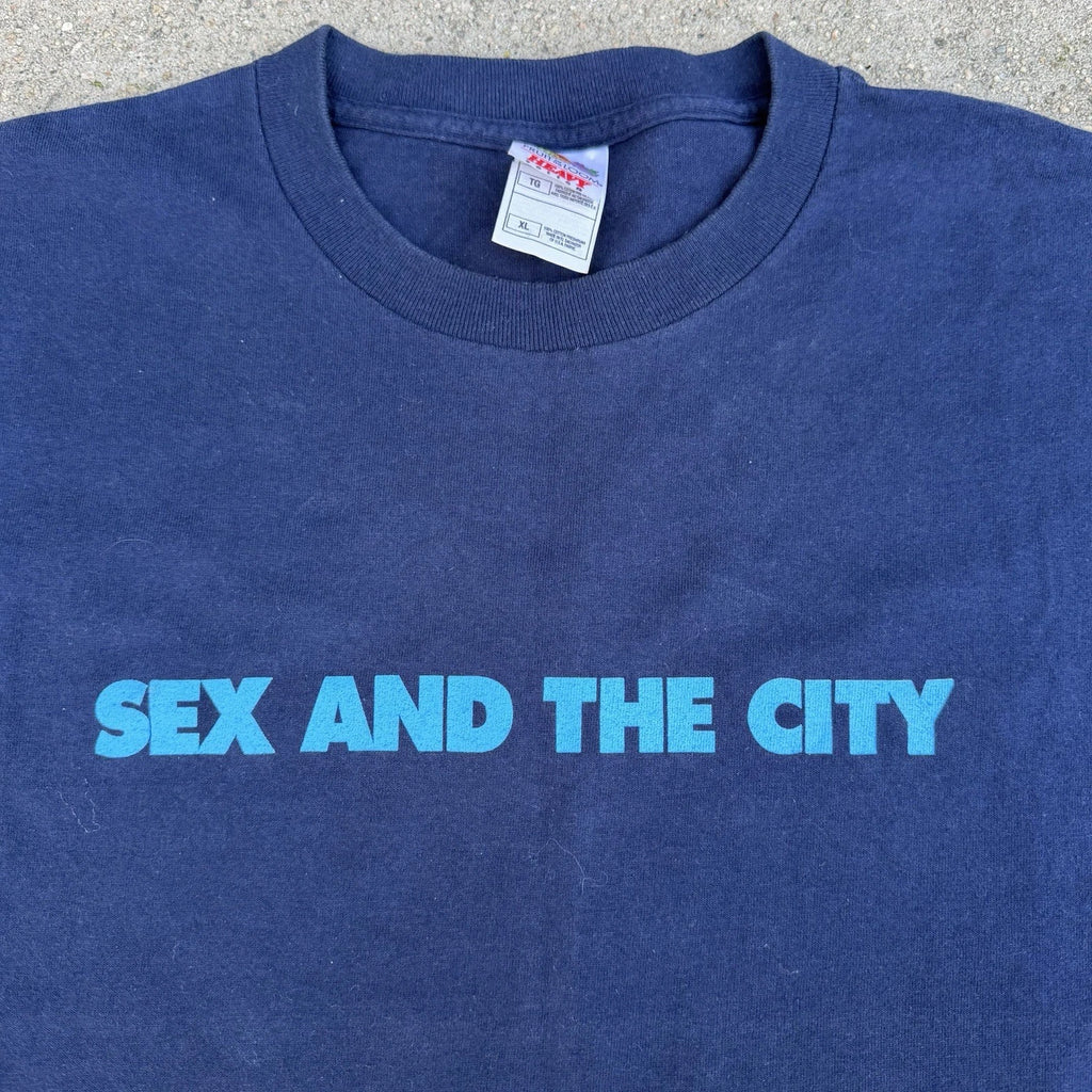 Vintage 1998 Sex In The City TV Show Promo T-Shirt XL HBO Romantic Comedy Drama