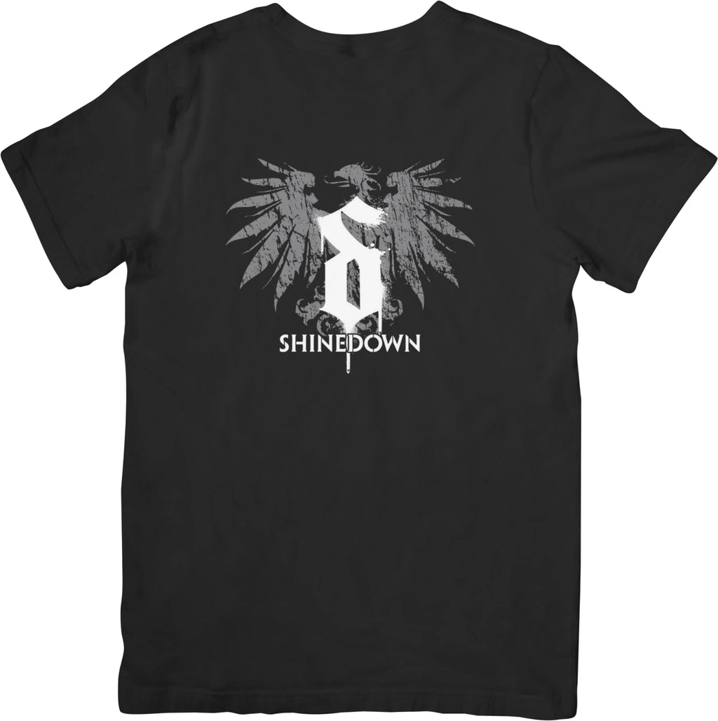 Shinedown   Music Unisex Fit for Men & Women Quality Cotton T-Shirt Black