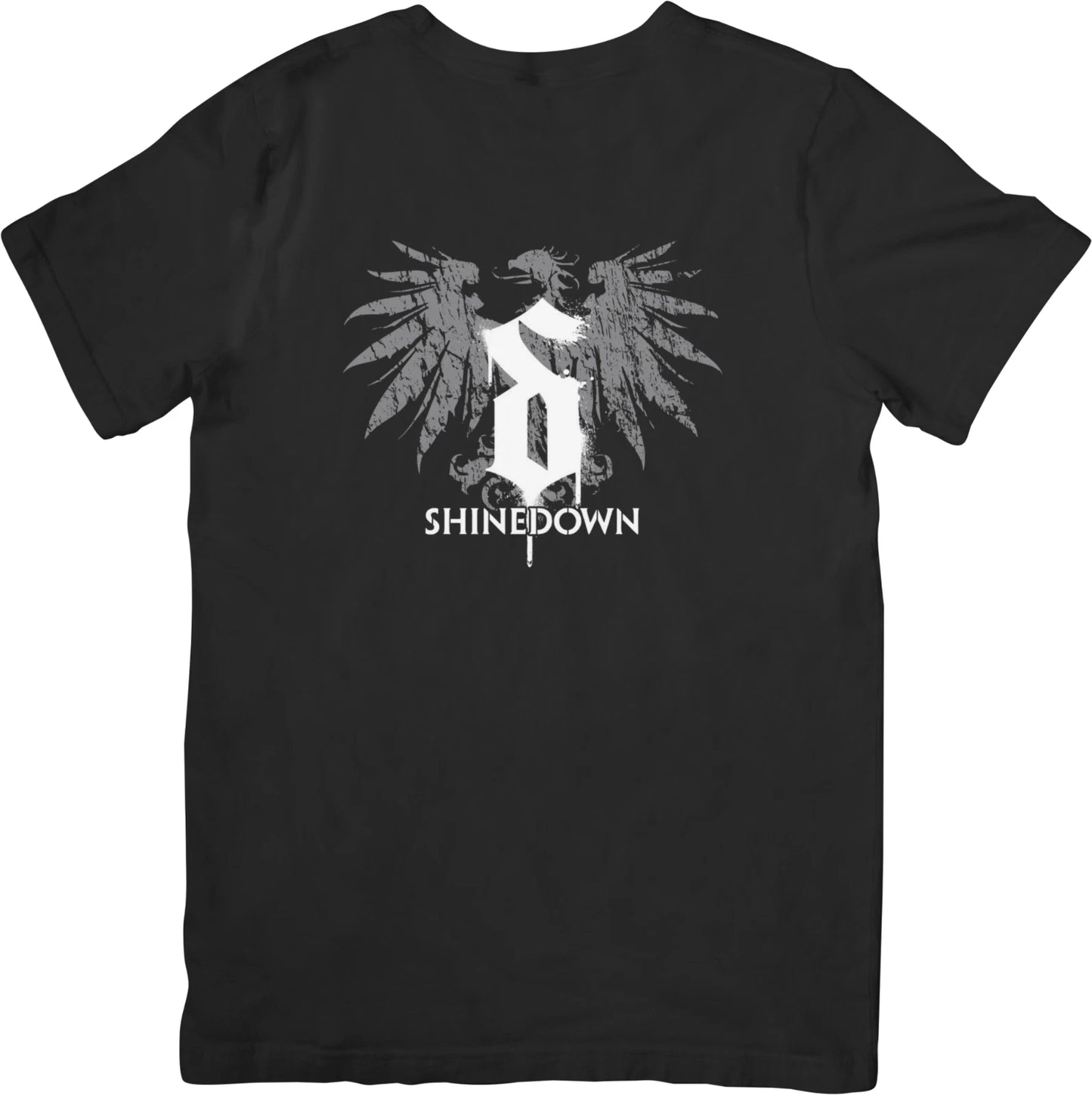 Shinedown   Music Unisex Fit for Men & Women Quality Cotton T-Shirt Black