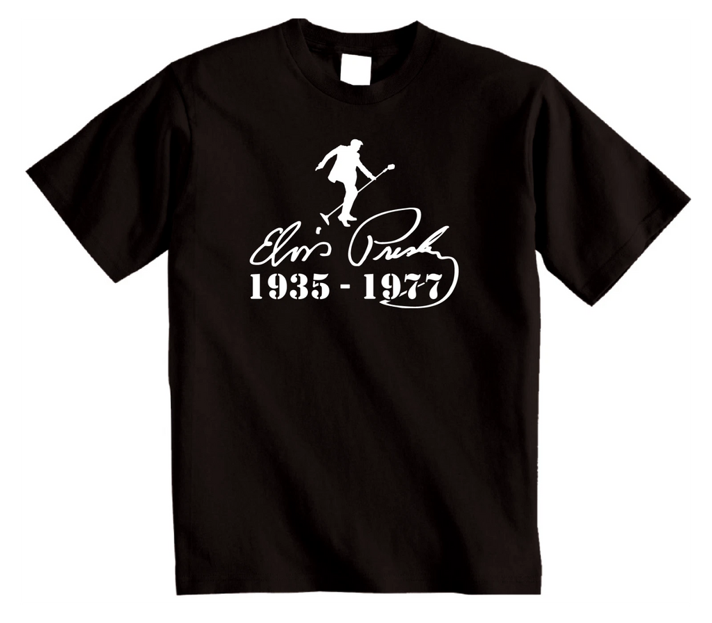 Elvis Presley Memorial t shirt 1935 - 1977 The King Unisex T-Shirt Retro elvis