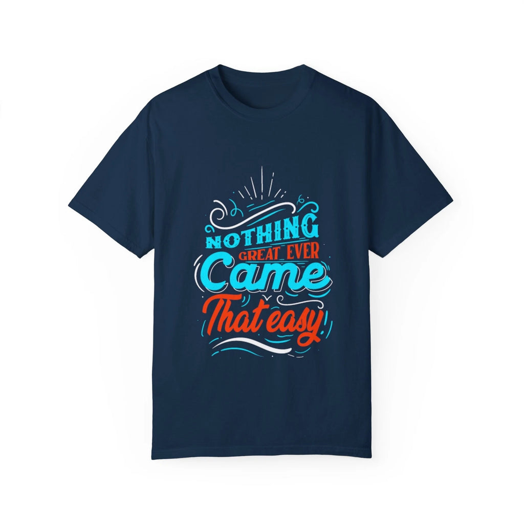 Stylish & Comfortable Everyday Wear Unisex Garment-Dyed T-shirt