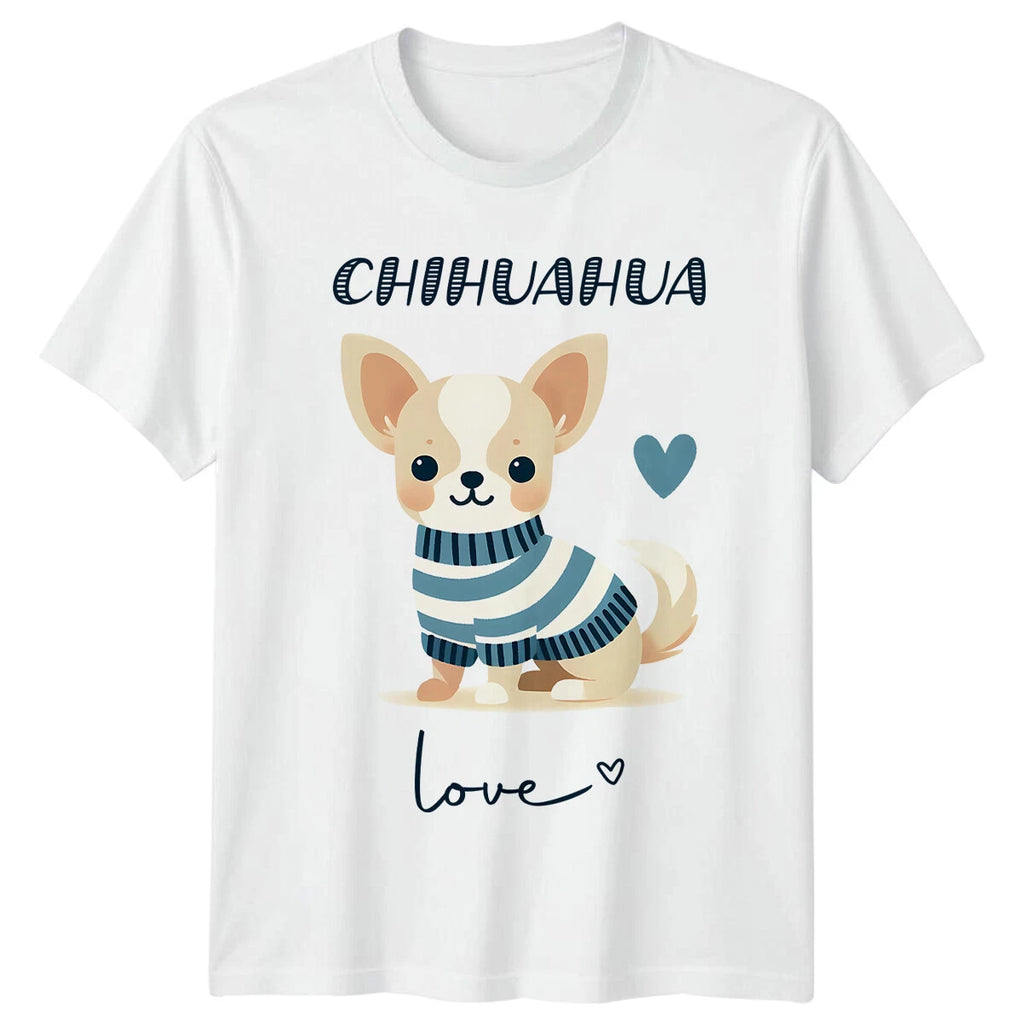 Cute Chihuahua Love T-Shirt Puppy Dog Pet Breed Tee