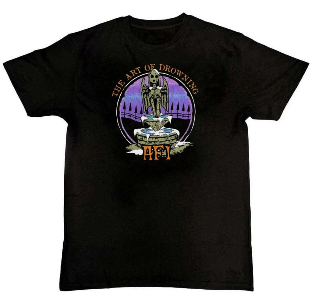 AFI band The Art Of Drowning Graphic Print Unisex Mens T-Shirt S M L XL 2 3 4 XL