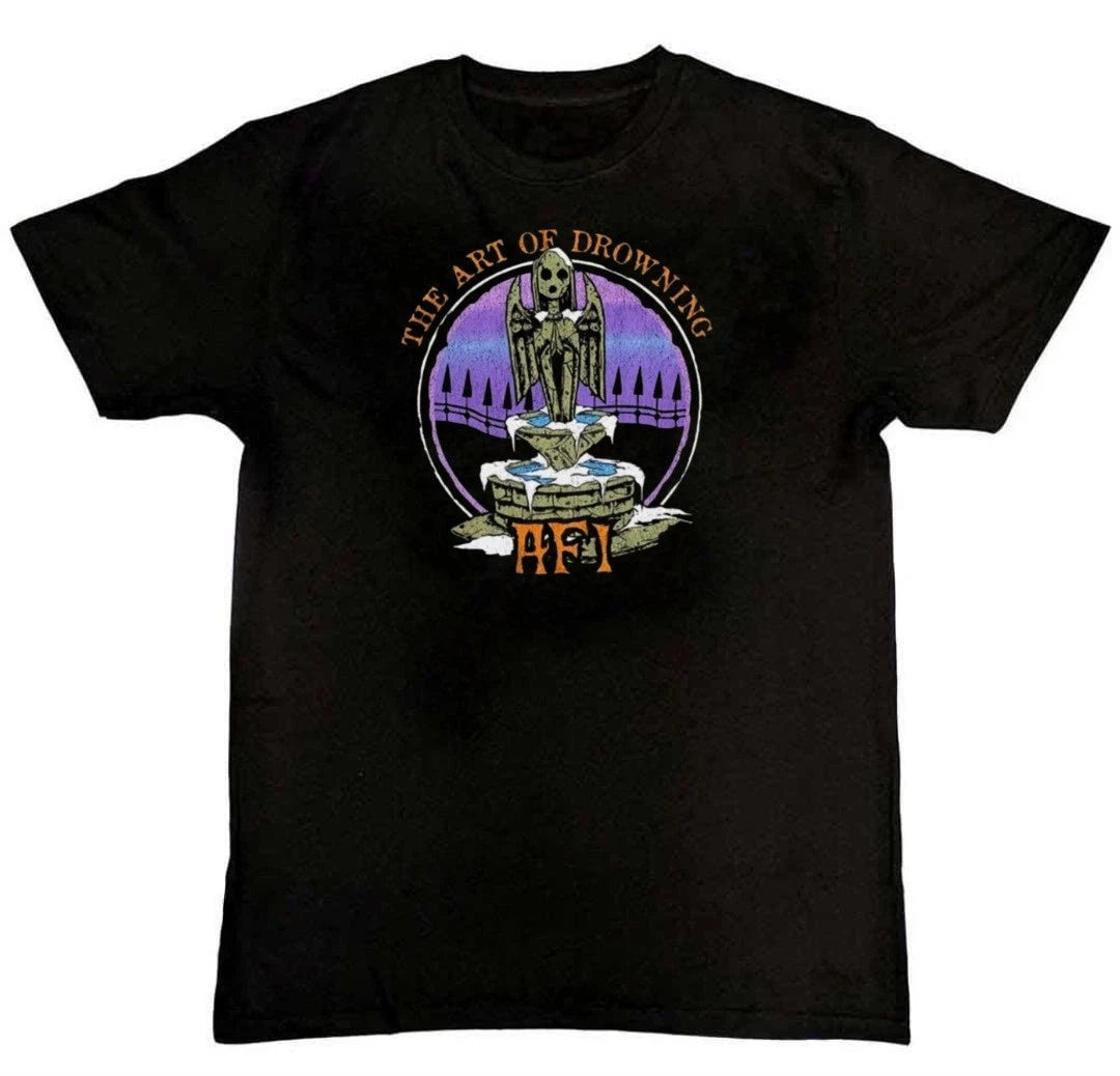 AFI band The Art Of Drowning Graphic Print Unisex Mens T-Shirt S M L XL 2 3 4 XL