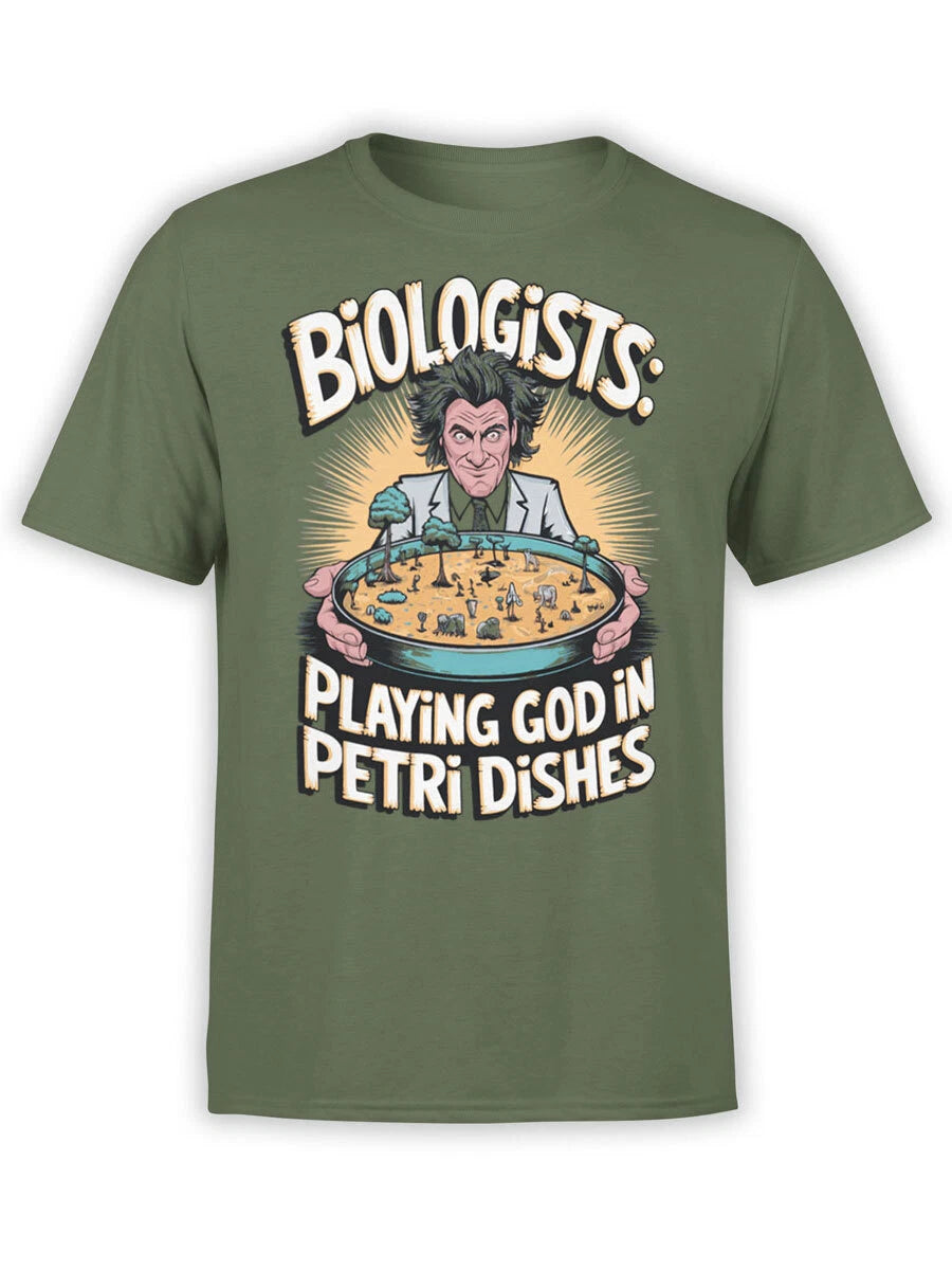 FANTUCCI Biologist T-Shirt Collection | Petri Dish Mastermind T-Shirt | Unisex