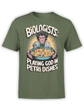 FANTUCCI Biologist T-Shirt Collection | Petri Dish Mastermind T-Shirt | Unisex