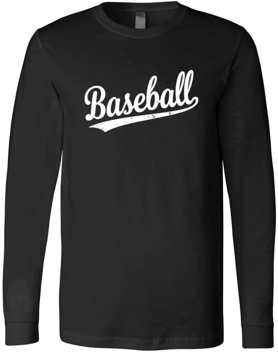 Minimalist Baseball Typography Design | Sports Fan Gift | Game Day Style T-Shirt
