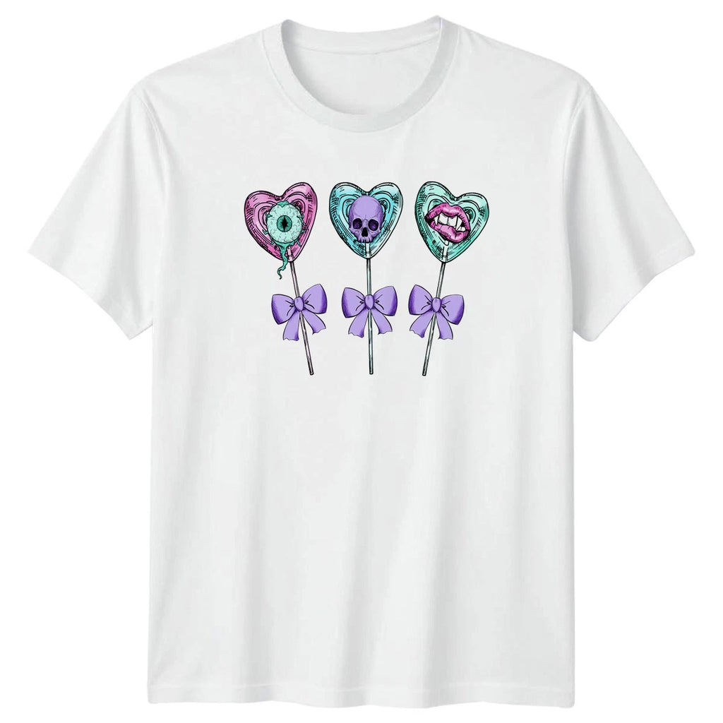 Pastel Goth Creepy Cute Valentines T-Shirt Pastel Goth Alternative