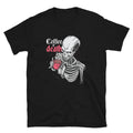 Coffee Skeleton Coffee Or Death Classic Style T-Shirt