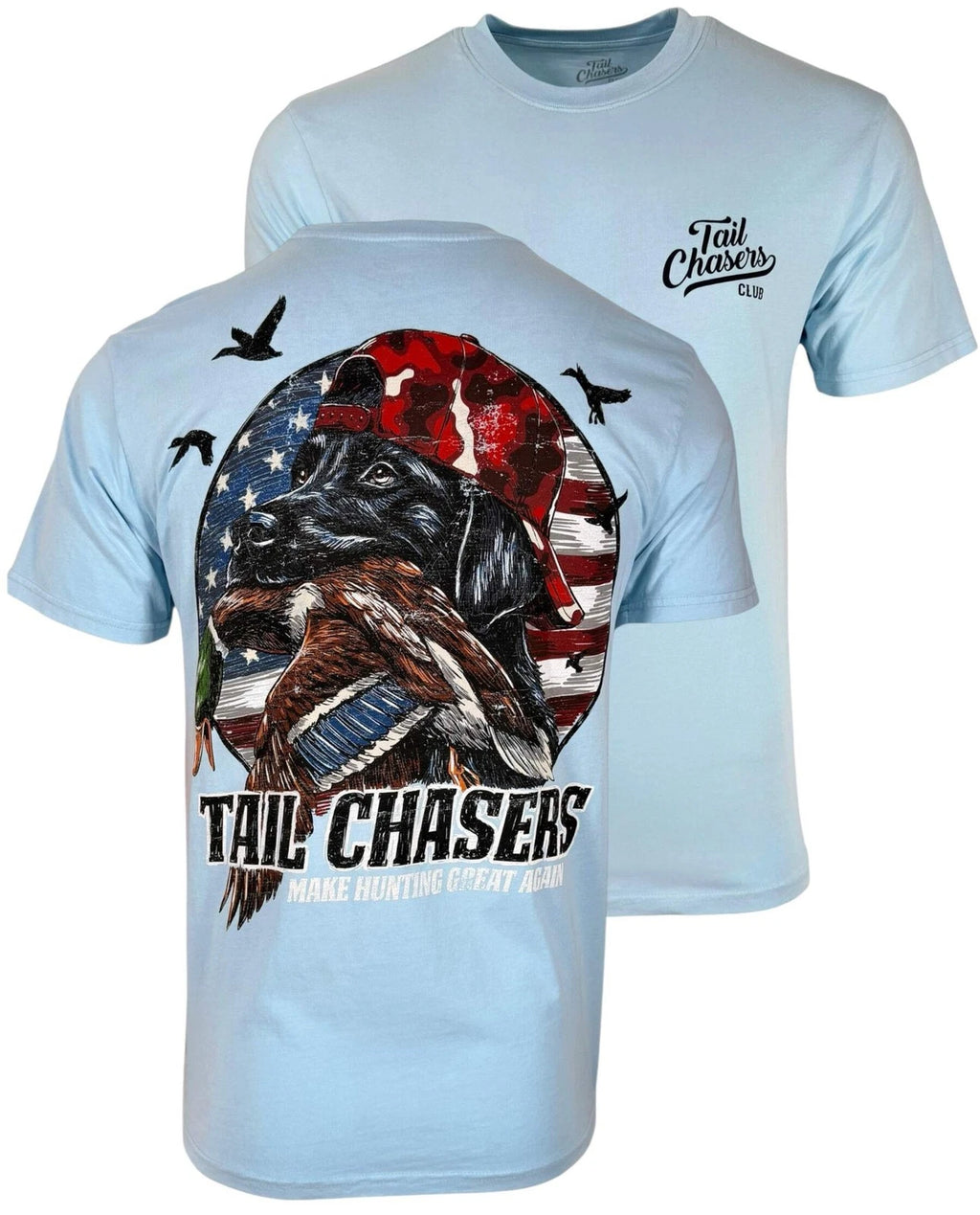Tail Chasers Club Men’s T-shirt Making Hunting Great