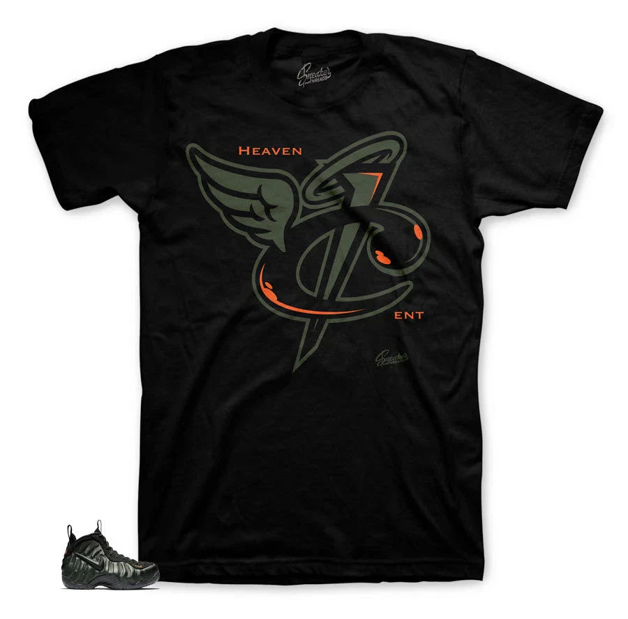 Shirt To Match Foamposite Sequoia Foam - Heaven Cent Shirt