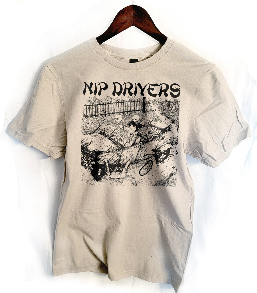Nip Drivers  band t shirt  punk   hardcore