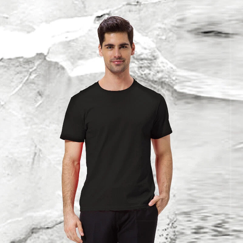 Sogna Mans T-shirt 210gsm 100% Combed Cotton With Silky Finish Brad Tee
