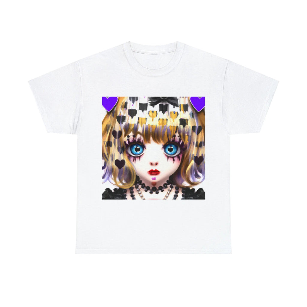 Pastel Goth T-Shirt Adult Kawaii Punk Lolita Gothic Graphic Harajuku Victorian
