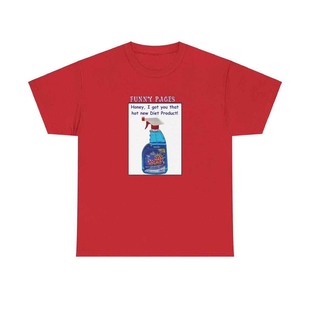 Funny Novelty Printed T-Shirt. Diet Joke. Cotton. Unisex.