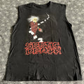 Septic Death Kichigai Shirt Medium Skate Punk Full Color Pushead Cut Sleeves