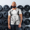 Modern All-Over Print Men's Athletic T-shirt