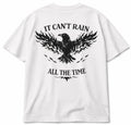 It Can't Rain All The Time T-Shirt Gothic Raven crow Skate Tee Unisex