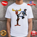 Rocky Bullwinkle Show T-Shirt, Rocky And Bullwinkle 80s Cartoon Shirt S-5XL