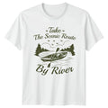 Take The Scenic Route By Unisex T-Shirt Kayaking Fathers Day Gift