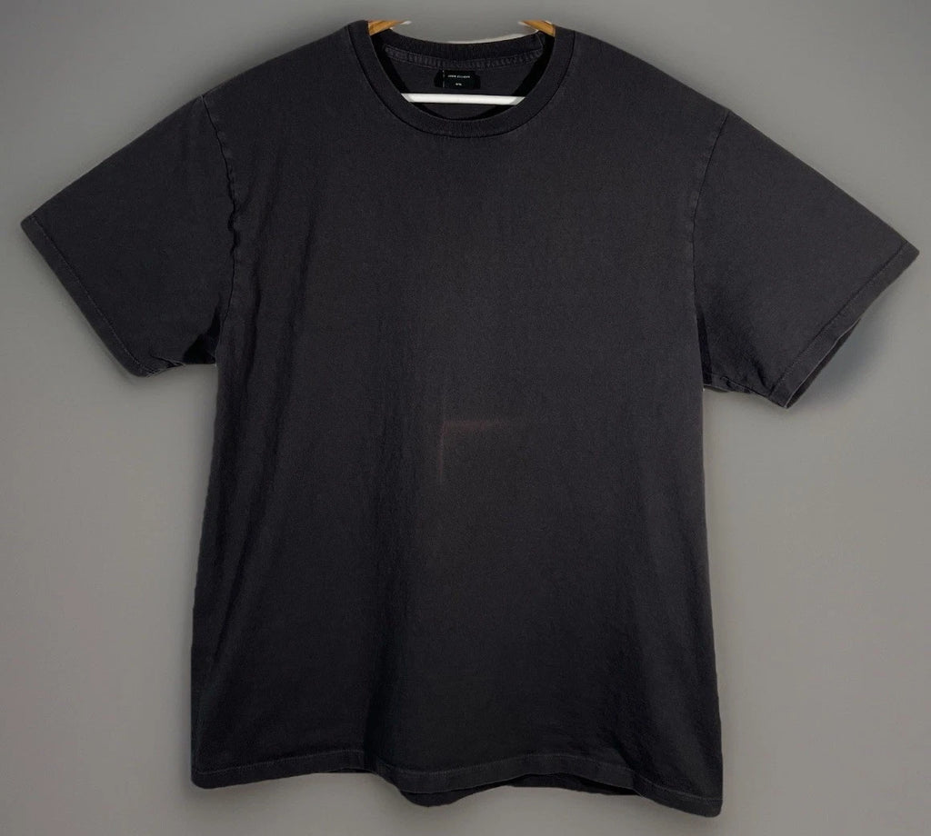John Elliott Men’s T Shirt Crewneck Short Sleeve Size 4-XL Charcoal Cotton USA