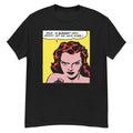 Vintage horror comic pop art design "meat is good" t-shirt