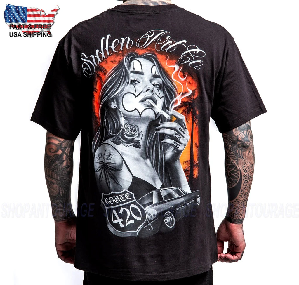 Sullen Art Collective Let`s Roll Standard Fit SCM8051 Short Sleeve Men`s T-shirt